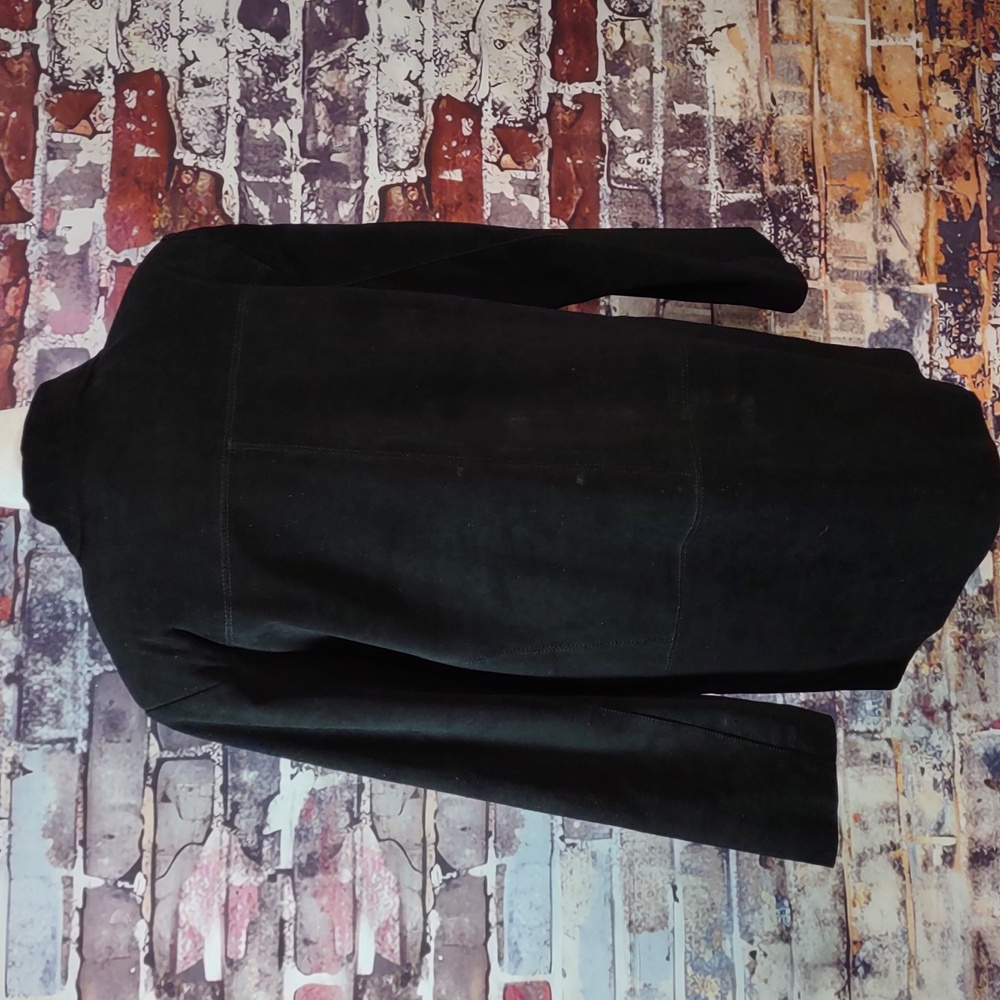 Margaret Godfrey 3/4 Length Suede Jacket - Picture 3 of 9